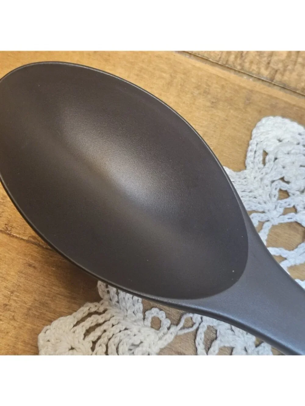 Calphalon Gray/ Black Nylon Plastic Cooking Serving Spoon 0572319